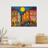 Poster Venice Soiree Imprimer par Lisa Lorenz (Cuisine)