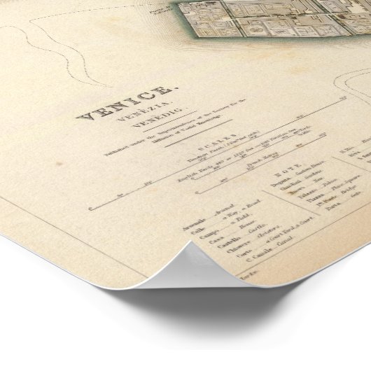 Poster Venice Venezia Venedig (Coin)