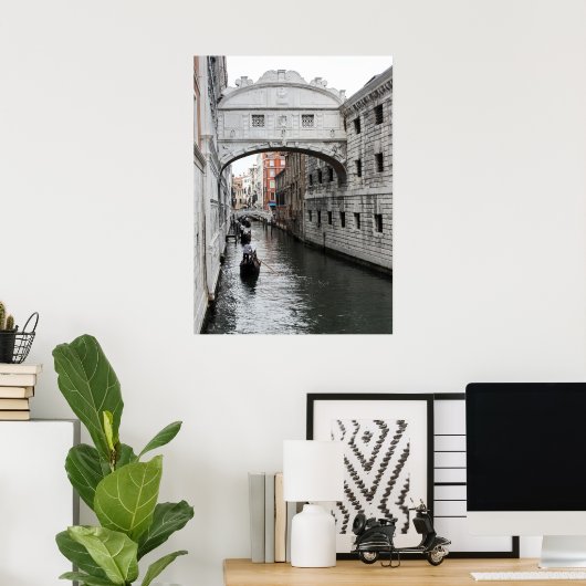 Poster Venise (Bureau à domicile)
