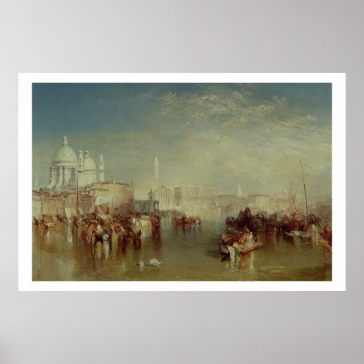 Poster Venise, 1840 (Devant)
