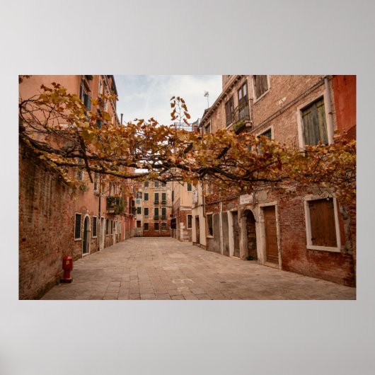 Poster Venise calme (Devant)
