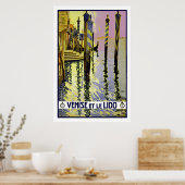 Poster Venise et le Lido (Cuisine)