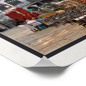 Poster Venise - Grand Canal et Pont du Rialto (Coin)