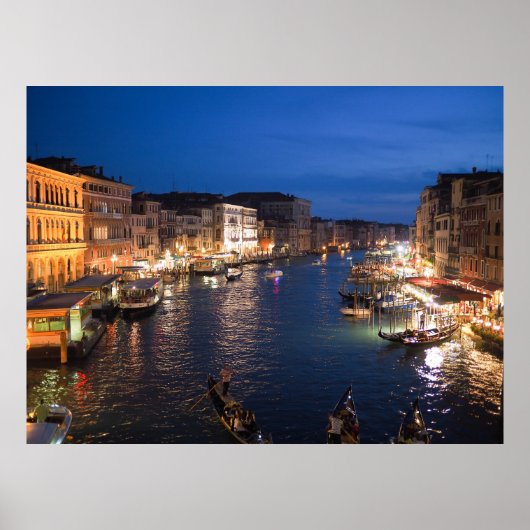 Poster Venise Grand Canal Italie (Devant)