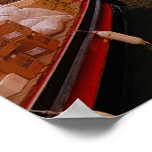 Poster Venise Italie Canal Bâtiments Voyage (Coin)