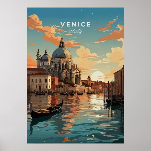 Poster Venise Italie II (Devant)