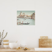 Poster Venise, Italie | Le Grand Canal (Cuisine)