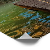 Poster Venise Italie Pont Canal Voyage en bateau (Coin)