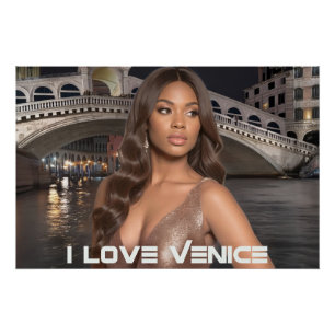 POSTER VENISE - J'AIME VENISE