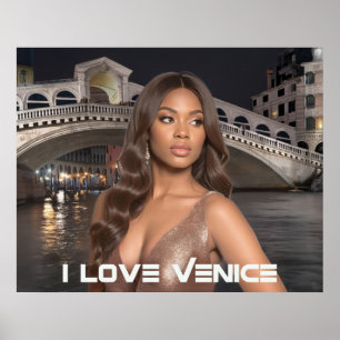 POSTER VENISE - J'AIME VENISE