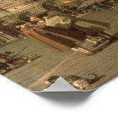 Poster Venise : Piazza di San Marco et Colonnade (Coin)