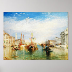 Poster Venise, Porche de Madonna par J. M. W. Turner Post