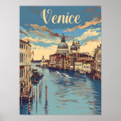 Poster Venise Vintage (Devant)