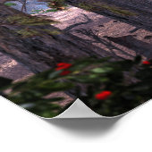 Poster Vent dans les pins Imprimer (Coin)