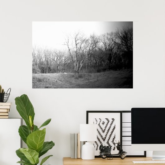 Poster Vent d'hiver (Bureau à domicile)