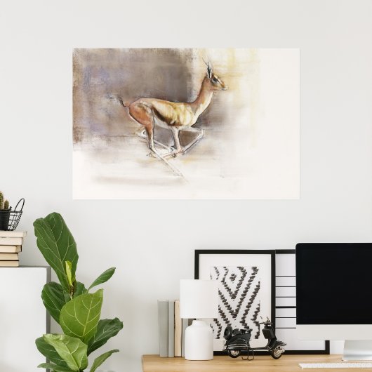 Poster Vent du désert (Bureau à domicile)