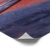 Poster Vent d'un vieux camion rouillé (Coin)