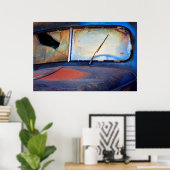 Poster Vent d'un vieux camion rouillé (Bureau à domicile)