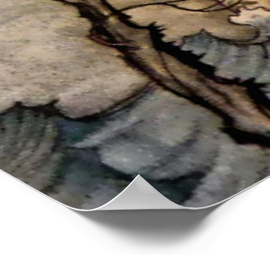 Poster "Vent Sprites" par Arthur Rackham (Coin)