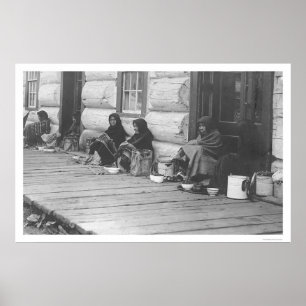 Poster Vente de baies en Alaska 1905