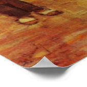 Poster Vente de bois par Vincent van Gogh (Coin)