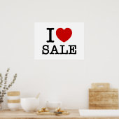 POSTER VENTE DE COEUR [AMOUR] (Cuisine)