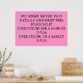 Poster vente de cour (Cuisine)