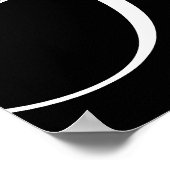 Poster Vente de décharge Signal, fin de saison Vente 50%  (Coin)