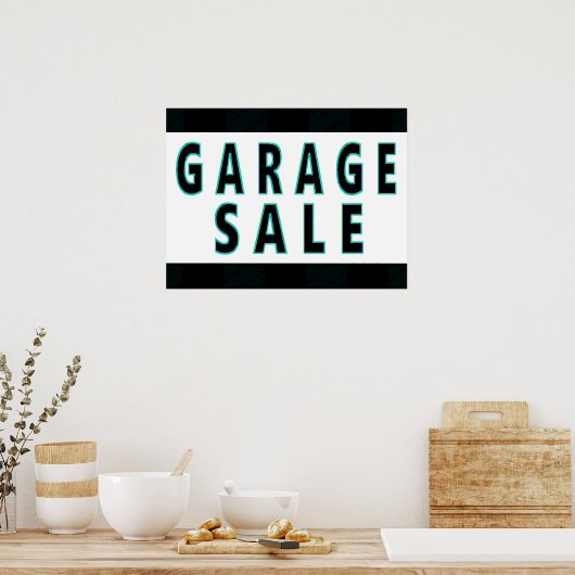Poster Vente de garage (Cuisine)