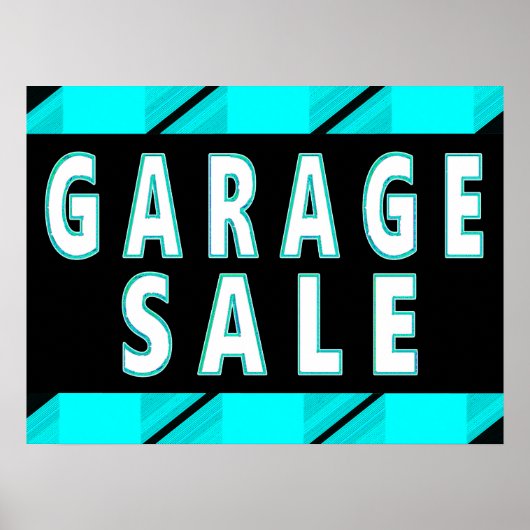 Poster Vente de garage (Devant)