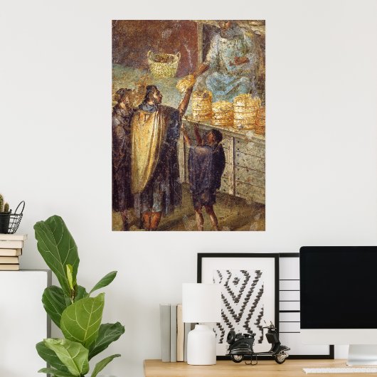 Poster Vente de pain (Bureau à domicile)