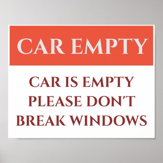 Poster Vente d'entreprise vide Signer, ajouter ou modifie (Devant)