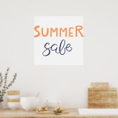 Poster Vente d'été (Cuisine)
