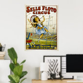 Poster Vente Floto Circus - M'lle Beeson - Vénus à haut f (Bureau à domicile)