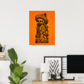 Poster VENTE HALLOWEEN ! Calaveras From the Heap par Posa (Bureau à domicile)