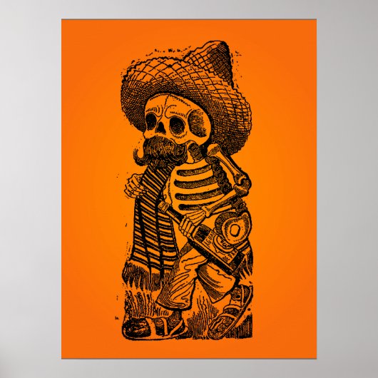 Poster VENTE HALLOWEEN ! Calaveras From the Heap par Posa (Devant)