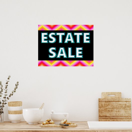 Poster Vente immobilier (Cuisine)