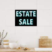 Poster Vente immobilier (Cuisine)