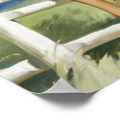 Poster Ventée sur la pointe de clôture (Coin)