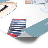 Poster Ventes de mode Watercolor (Coin)