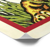 Poster Ventes et Gris 3 Cercles cirque (Coin)