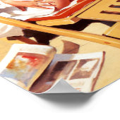 Poster Venteux sur la broche du pont (Coin)