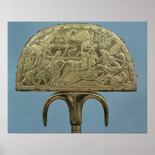 Poster Ventilateur de plumes d'autruche de la Tombe de (Devant)