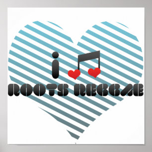 Poster Ventilateur de reggae des racines