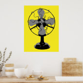 Poster ventilateur des années 1950 (Cuisine)