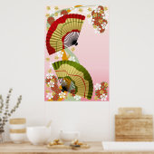 Poster Ventilateur japonais 3 (Cuisine)