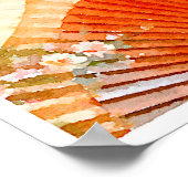 Poster Ventilateurs aquarelle (Coin)