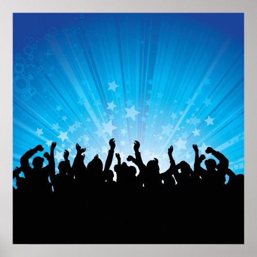 Poster Ventilateurs de concerts (Devant)