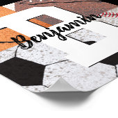 Poster Ventilateurs sportifs (Coin)