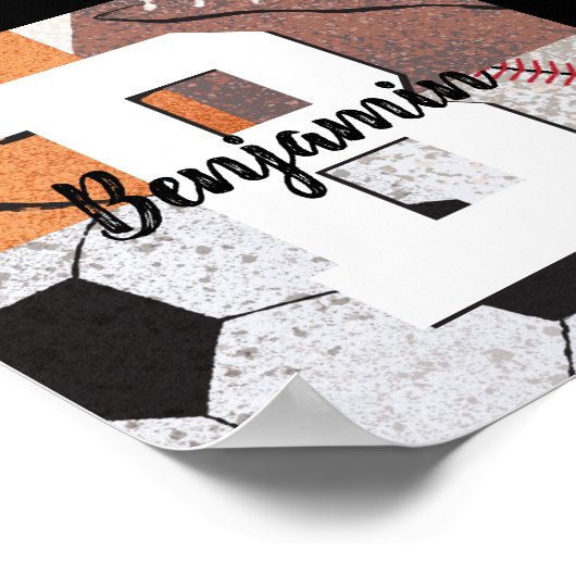 Poster Ventilateurs sportifs (Coin)